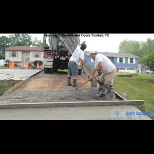 Concrete Driveways and Floors Tomball Texas